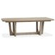 Braelyn Dorian Gray 114" Extendable Rectangular Dining Table