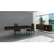 Float Dark Oak 78" Rectangular Dining Table