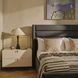 Winfield Cream And Antique Brass Large Nightstand