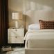 Winfield Cream And Antique Brass Small Nightstand