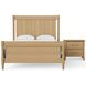 Nordhaven Clear Maple Poster Bedroom Set