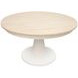 Echo Isles Sea Pearl and Driftwood 72" Extendable Oval Dining Table