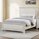 Silver Sands Gray Full Upholstered Panel Bed
