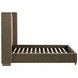 Chandler Brown Queen Upholstered Low Profile Bed