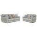 Chappy Linen Lay Flat Reclining Living Room Set
