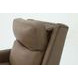 Charlotte Cashmere Taupe Leather Power Recliner with Power Headrest