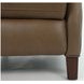 Charlotte Cashmere Taupe Leather Power Recliner with Power Headrest