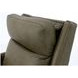 Charlotte Oasis Olive Leather Power Recliner with Power Headrest