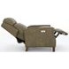 Charlotte Oasis Olive Leather Power Recliner with Power Headrest