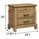 Clover Ridge Carmel 2 Drawer Nightstand
