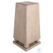 Chess Natural Bay Pedestal Table