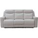 Chester Denisa Soft White Leather Power Reclining Living Room Set