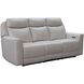 Chester Denisa Soft White Leather Power Reclining Living Room Set