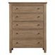 Riverdale Brown Metal 5 Drawer Chest