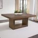 Garland Brown 70" Extendable Rectangular Dining Table