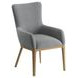Loft Gray Upholstered Arm Chair