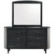 Skyline Onyx Rectangular Dresser Mirror