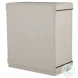Churst Cerused White And Antique Brass Cabinet