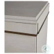 Churst Cerused White And Antique Brass Cabinet