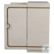 Churst Cerused White And Antique Brass Cabinet