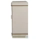 Churst Cerused White And Antique Brass Cabinet