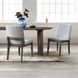 Kody Stone Gray Upholstered Dining Chair Set of 2