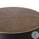 Perry Bright Brass Clad Coffee Table