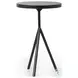 Corin Powder Black End Table