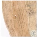 CIMP-42-WW Whitewash Round Occasional Table