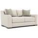 Gabi Beige 70" Loveseat with Pillows
