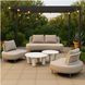 Ola White Outdoor Coffee Table Set