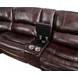 Denver Brown Modular Power Reclining Sectional with USB Charging
