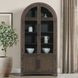 Burlington Brown 4 Door Curio Cabinet