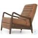 Chance Dakota Warm Taupe Leather Recliner