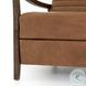 Chance Dakota Warm Taupe Leather Recliner