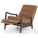 Chance Dakota Warm Taupe Leather Recliner