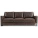 Ventura Brown Leather 86" Sofa