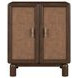 Verge Handcrafted Walnut Woven Panel Bedroom Set