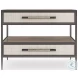 Dual Impressions Mountain Smoke Albino And Deep Bronze 34" Nightstand