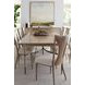 Take You Seat Beige Performance Fabric Dining Side Chair