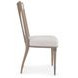 Take You Seat Beige Performance Fabric Dining Side Chair