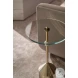Alpha Whisper Of Gold End Table