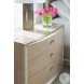 Rise And Shine Silver Maple 3 Drawer Nightstand