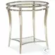 Rising Star Neutral Metallic End Table