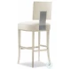 Reserved Seating Soft Silver Paint Bar Stool