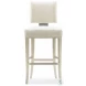 Reserved Seating Soft Silver Paint Bar Stool