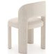Overlap Ivory Upholstered Side Chair