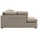 Clara Gray 112" Slim Arm Sleeper Queen LAF Sectional