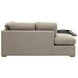 Clara Gray 112" Slim Arm Sleeper Queen LAF Sectional