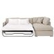 Clara Gray 112" Slim Arm Sleeper Queen RAF Sectional